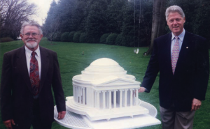 Frank Branch and President Clinton Frank Branch and President Clinton